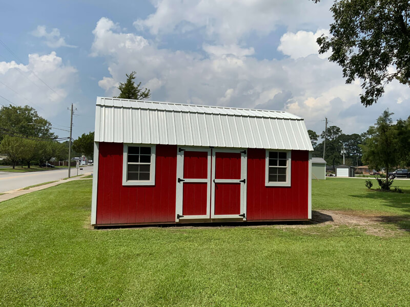 lofted barn shed, premier storage barns