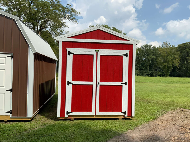 utility storage shed, side utility shed