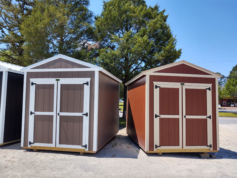 utility storage shed, side utility shed